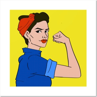 Rosie The Riveter Posters and Art